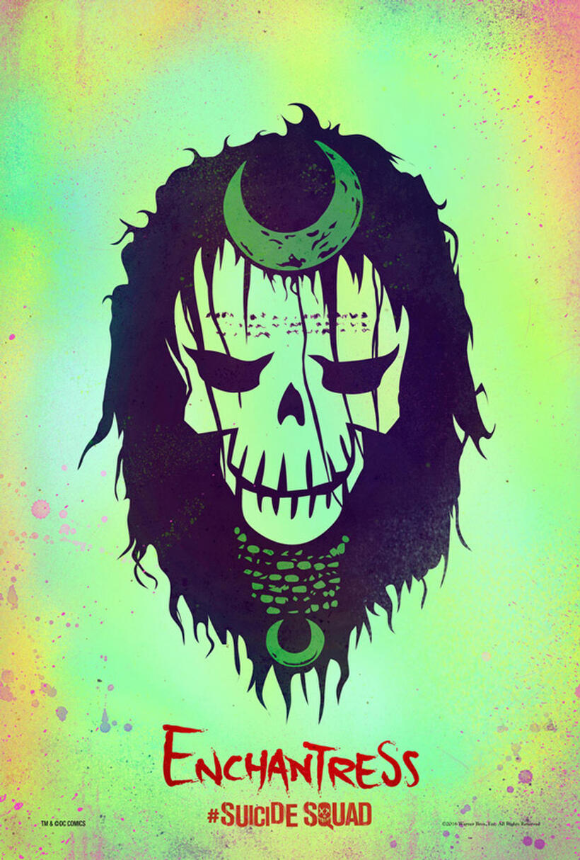 Character poster for "Suicide Squad."