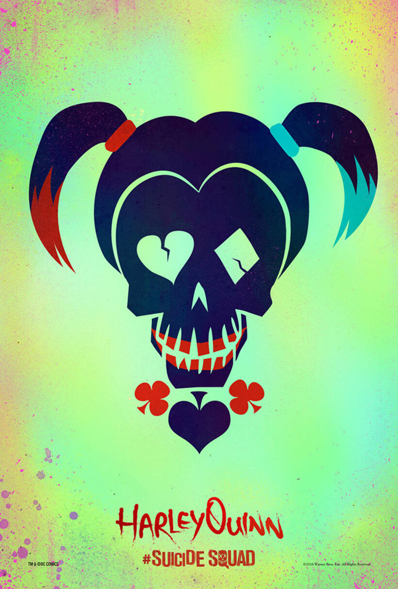 Character poster for "Suicide Squad."