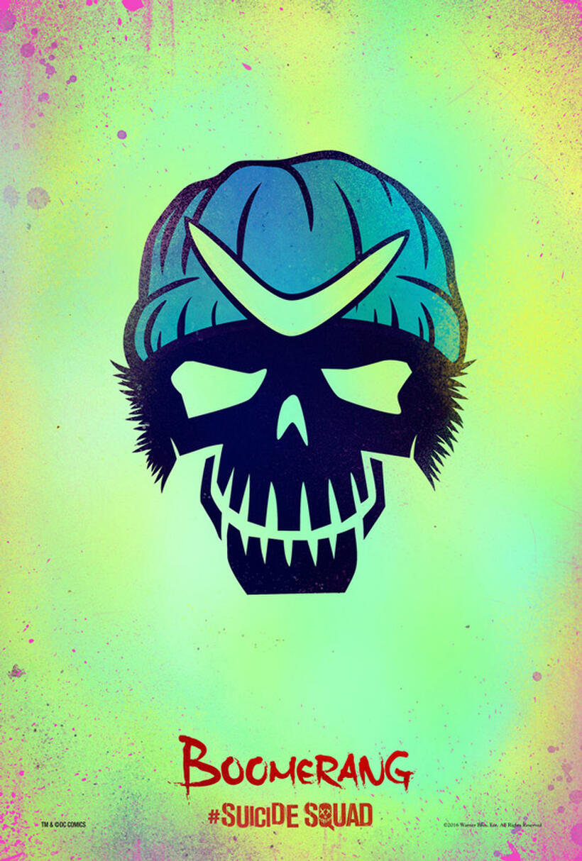 Character poster for "Suicide Squad."