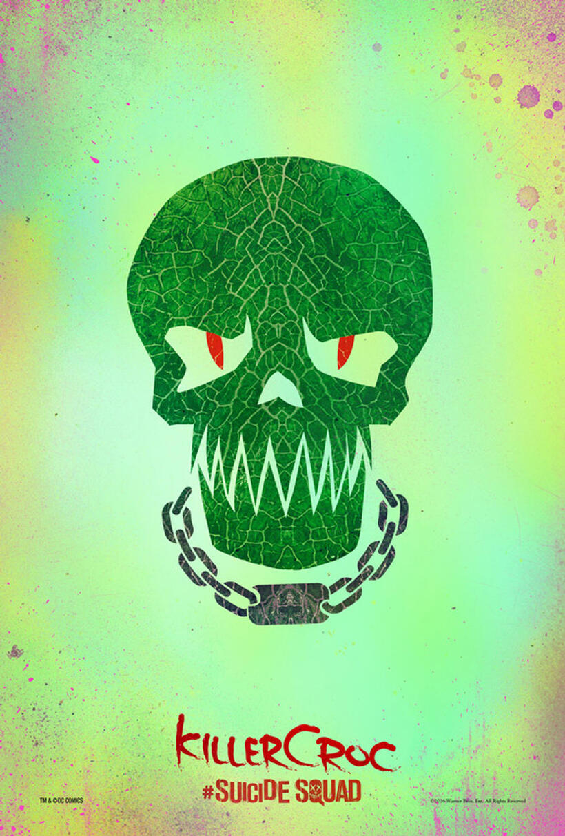 Character poster for "Suicide Squad."