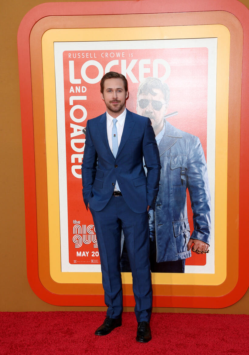 Ryan Gosling at the California premiere of "The Nice Guys."