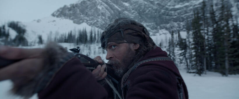 Tom Hardy in "The Revenant."