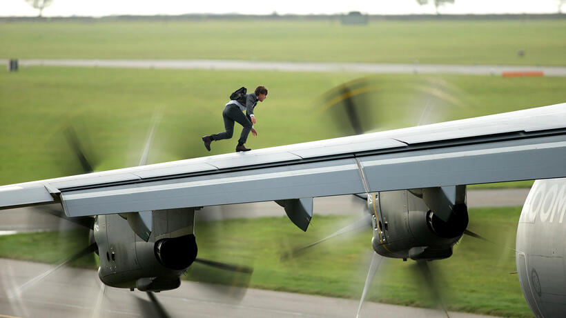 Tom Cruise as Ethan Hunt in "Mission: Impossible - Rogue Nation."