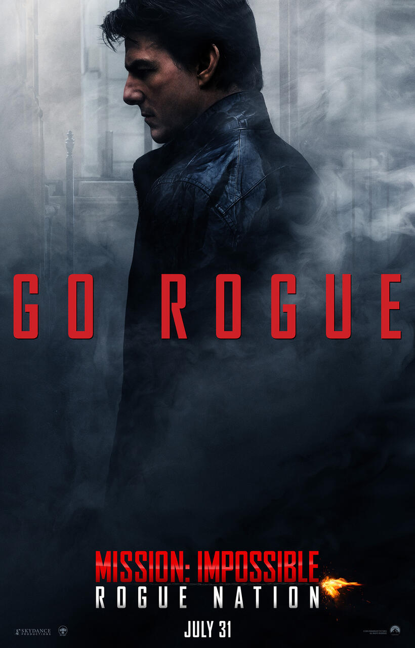 Character poster for "Mission: Impossible - Rogue Nation."