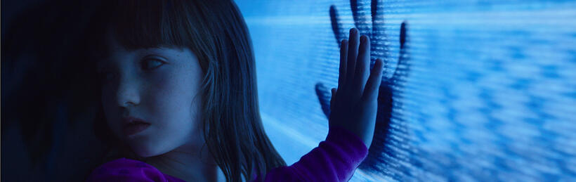 Kennedi Clements as Madison Bowen in "Poltergeist."