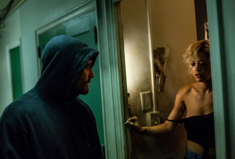 Jake Gyllenhaal and Rita Ora in "Southpaw."