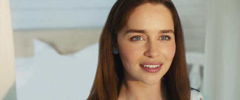 Emilia Clarke as Louisa Clark in "Me Before You."