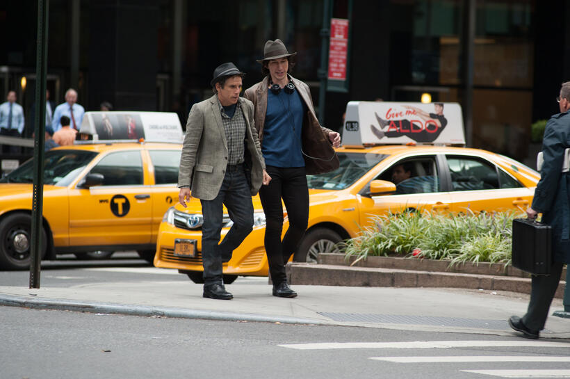 Ben Stiller and Adam Driver in "While We're Young."