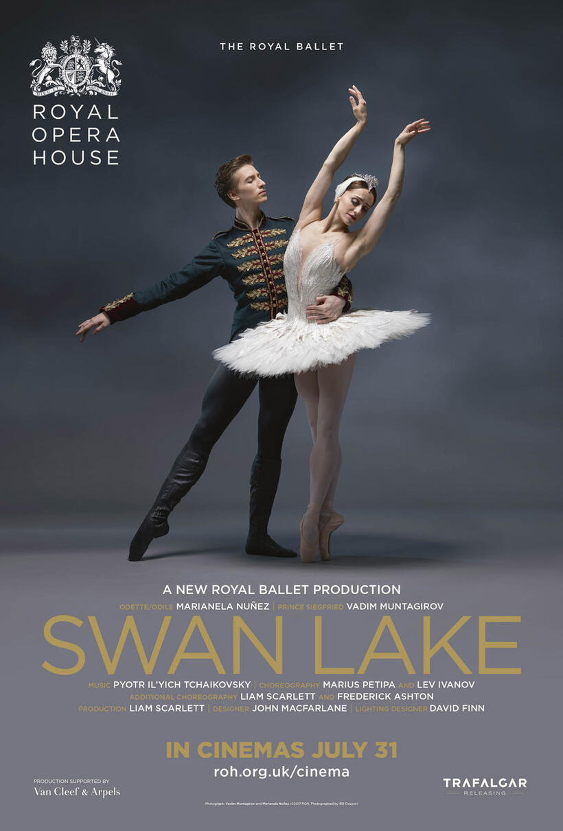 Royal Opera House: Swan Lake poster art
