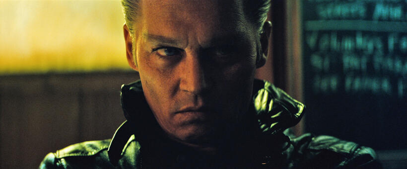 Johnny Depp as Whitey Bulger in "Black Mass."