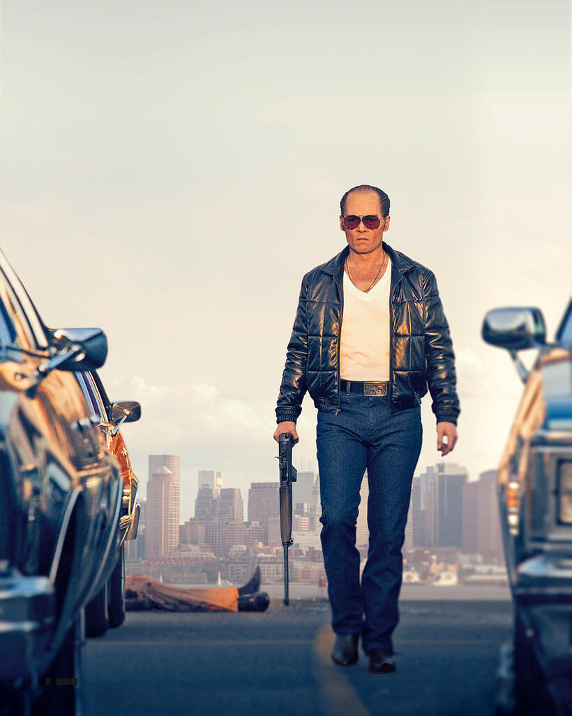 Johnny Depp as Whitey Bulger in "Black Mass."
