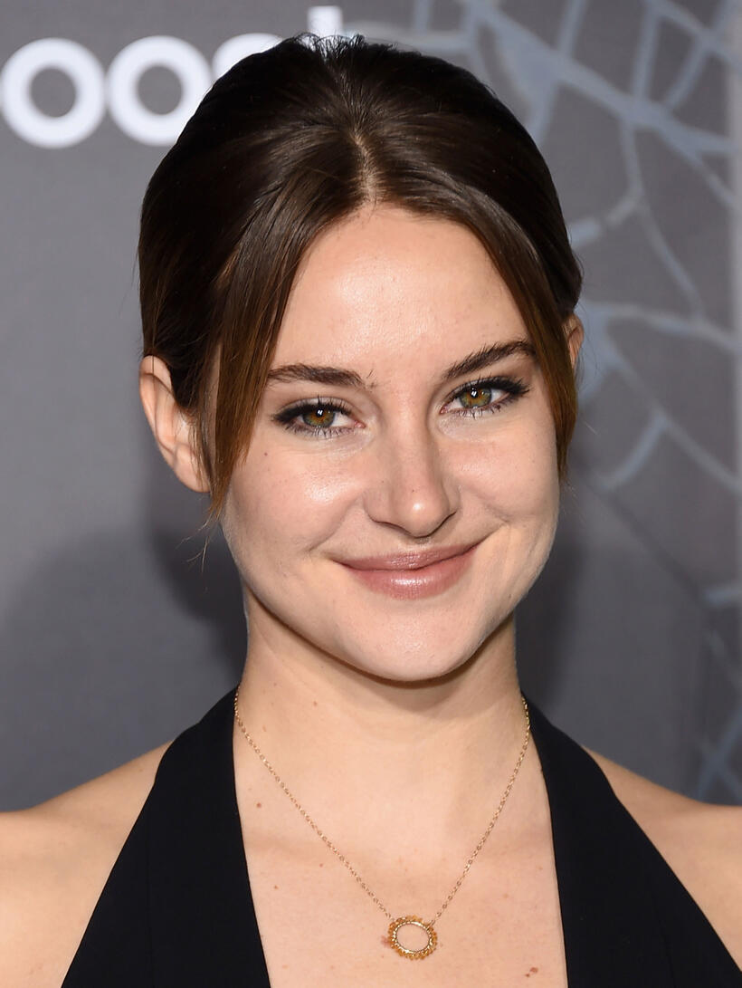 Shailene Woodley at the New York premiere of "The Divergent Series: Insurgent."