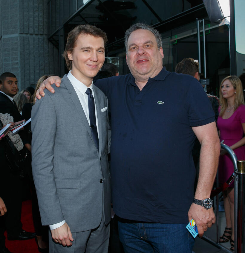 Paul Dano and Jeff Garland at the California premiere of "Love & Mercy."