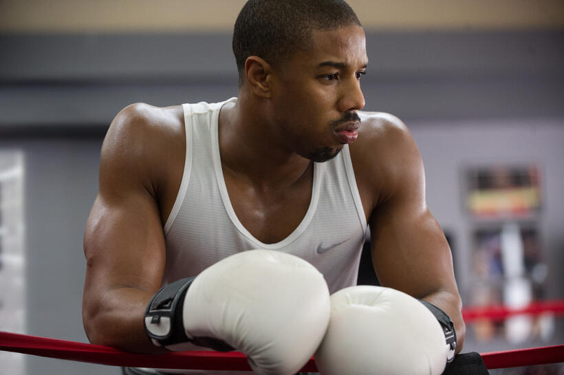 Michael B. Jordan as Adonis Johnson in "Creed."
