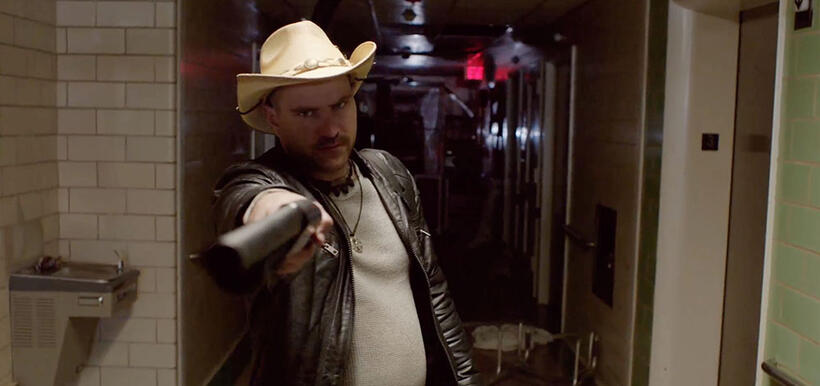 A scene from the film "The Walking Deceased."