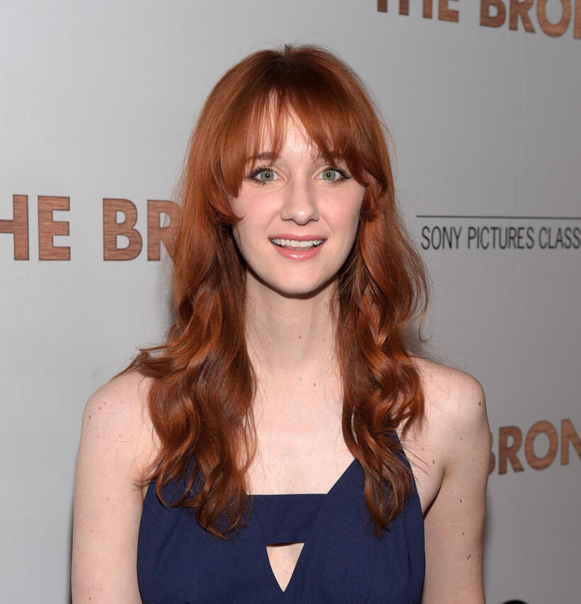 Laura Spencer at the California premiere of "The Bronze."