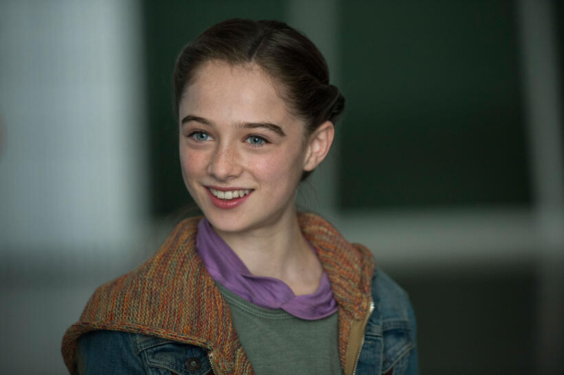 Raffey Cassidy in "Tomorrowland."