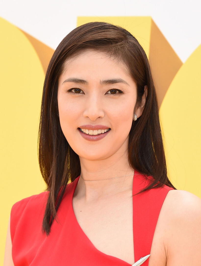 Yuki Amami at the California premiere of "Minions."