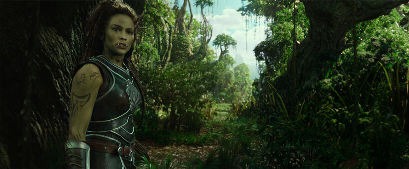 A scene from "Warcraft."