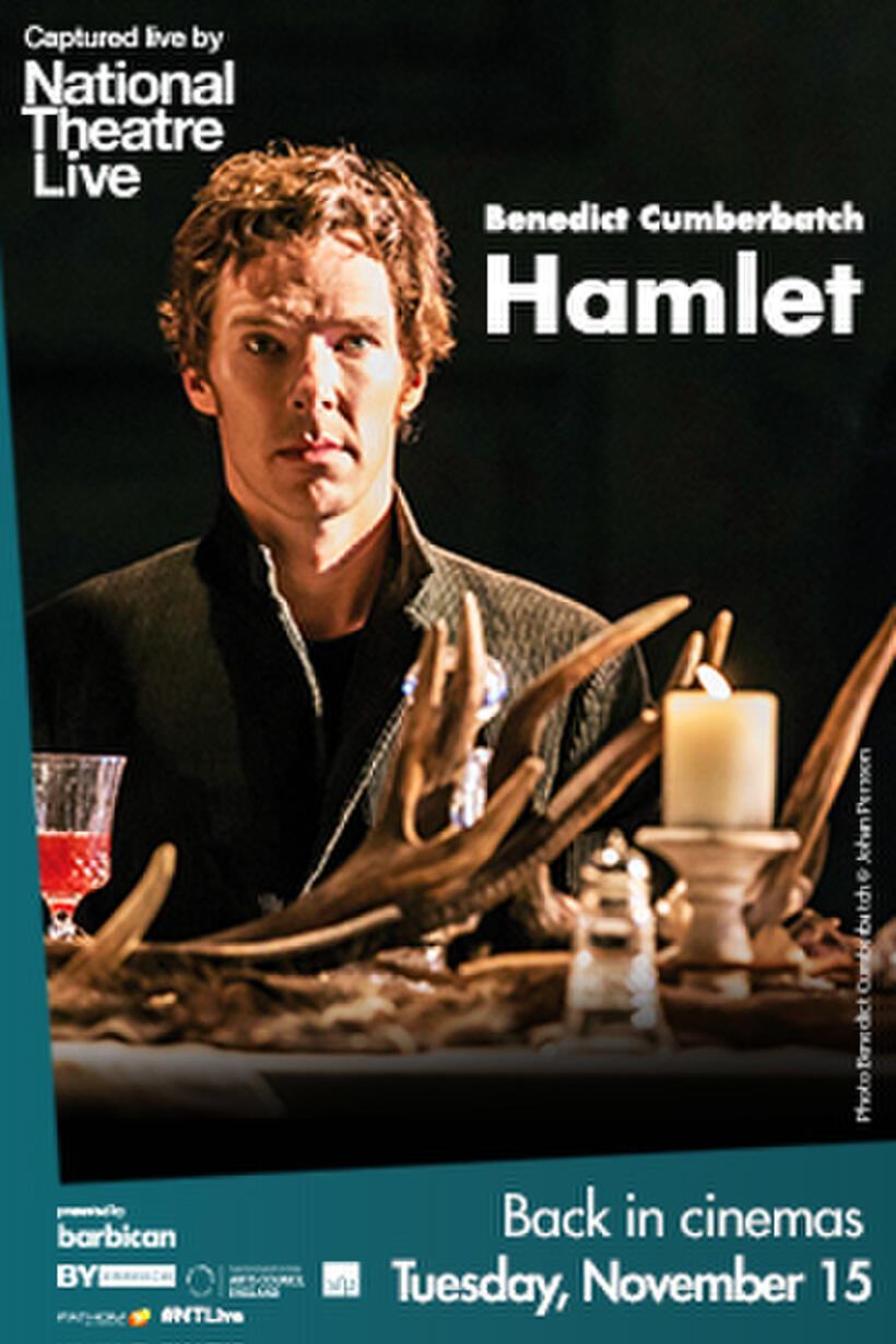 Poster art for "NT Live: Hamlet 2016 Encore."