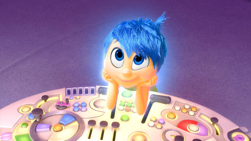 Joy voiced by Amy Poehler in "Inside Out."