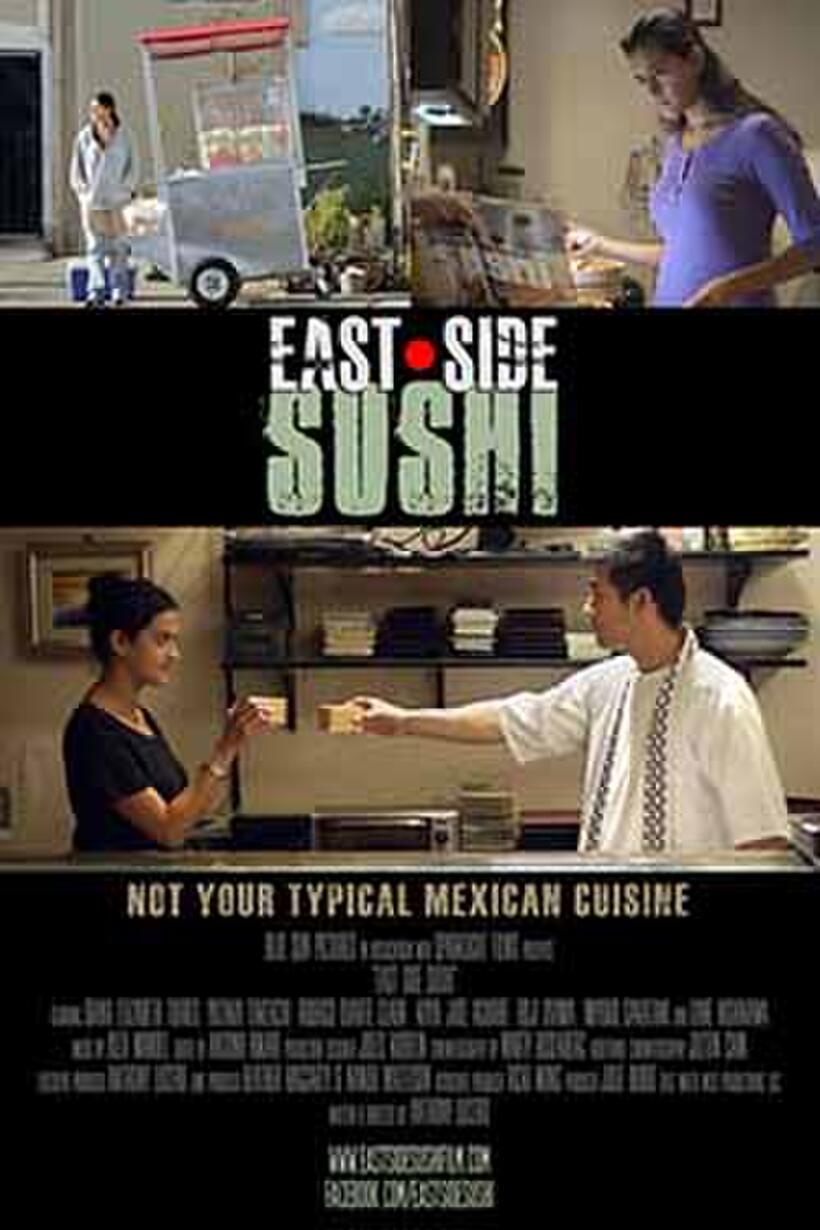 Poster art for "East Side Sushi."
