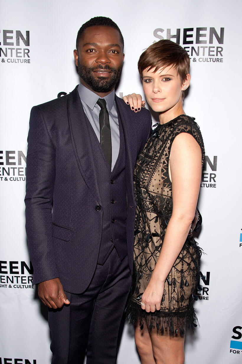 David Oyelowo and Kate Mara at the New York premiere of "Captive."