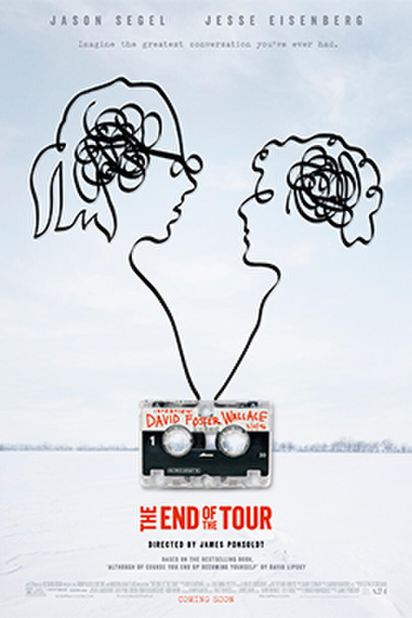 Poster art for "The End of the Tour."