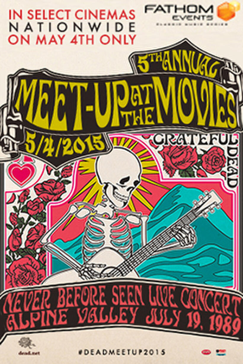 Grateful Dead Meetup 2015 poster