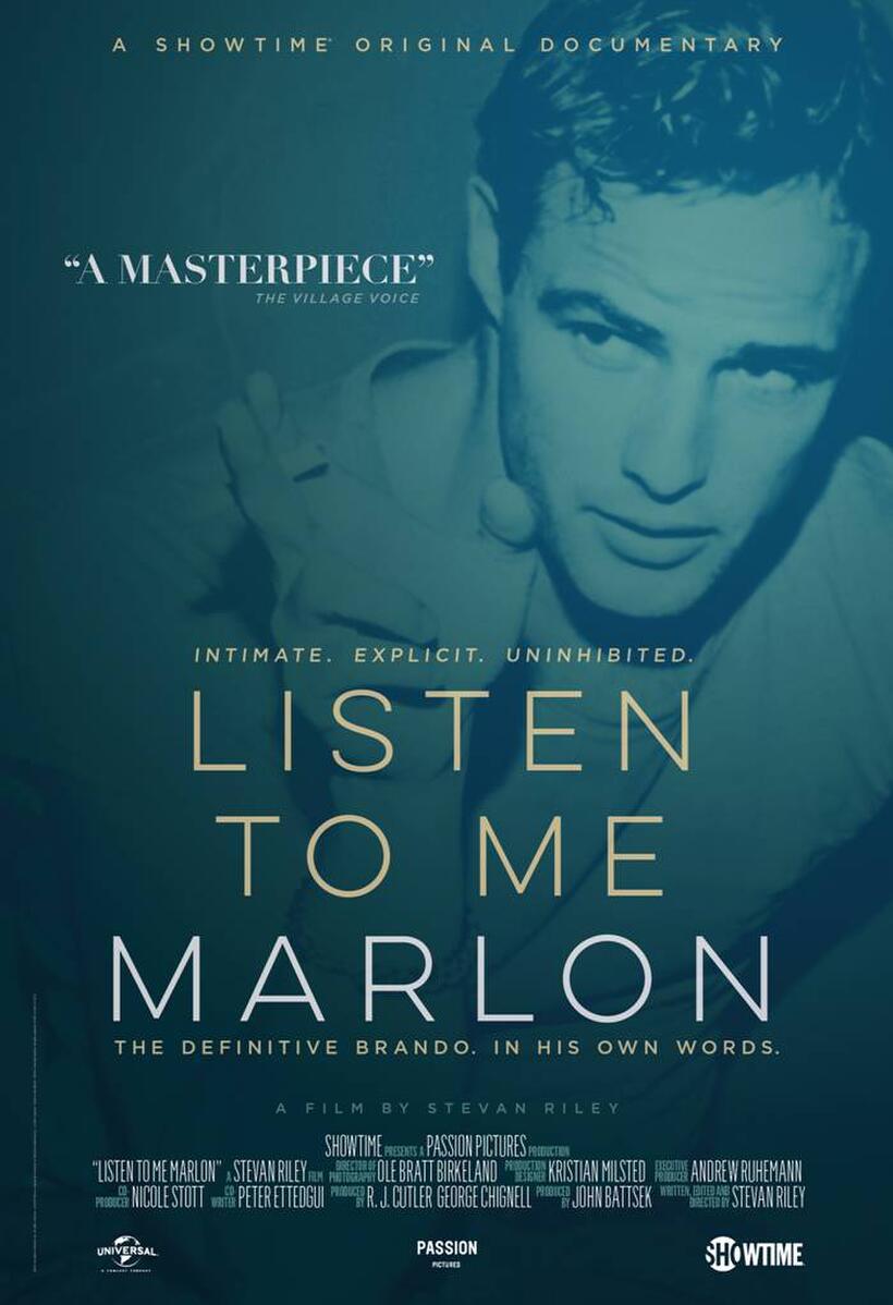 Poster art for "Listen to Me Marlon."