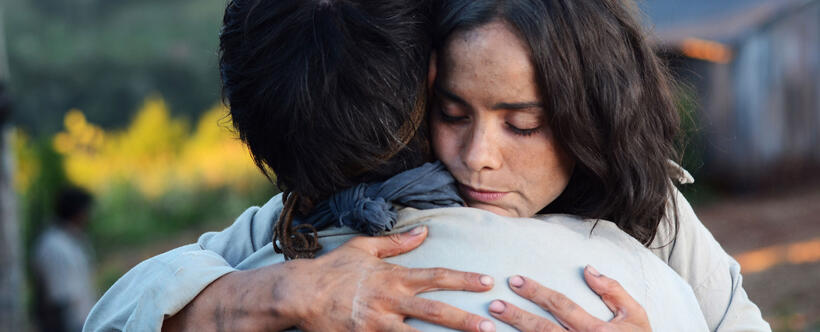 Gael Garcia Bernal as Kai and Alice Braga as Vania in "Ardor."
