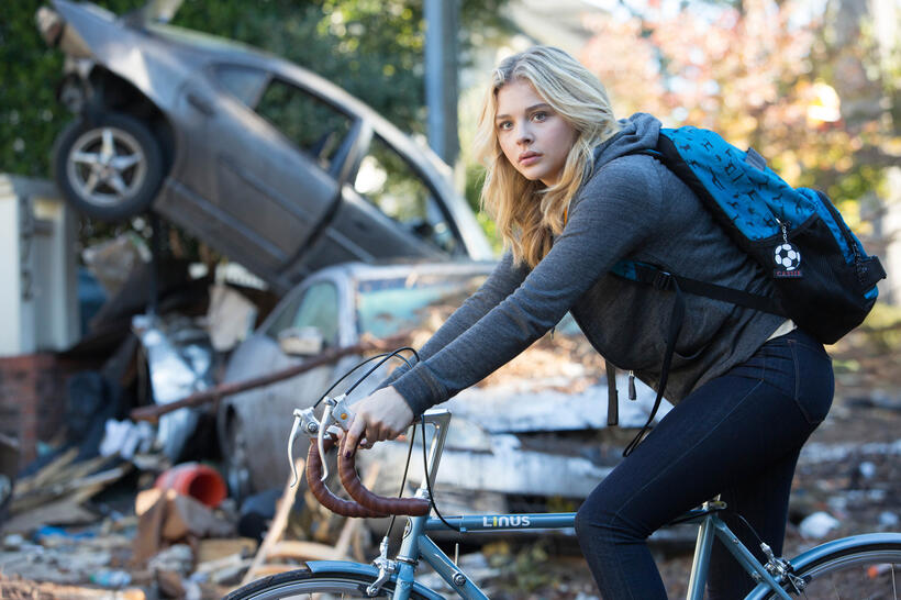 Chloe Grace Moretz as Cassie Sullivan in "The 5th Wave."
