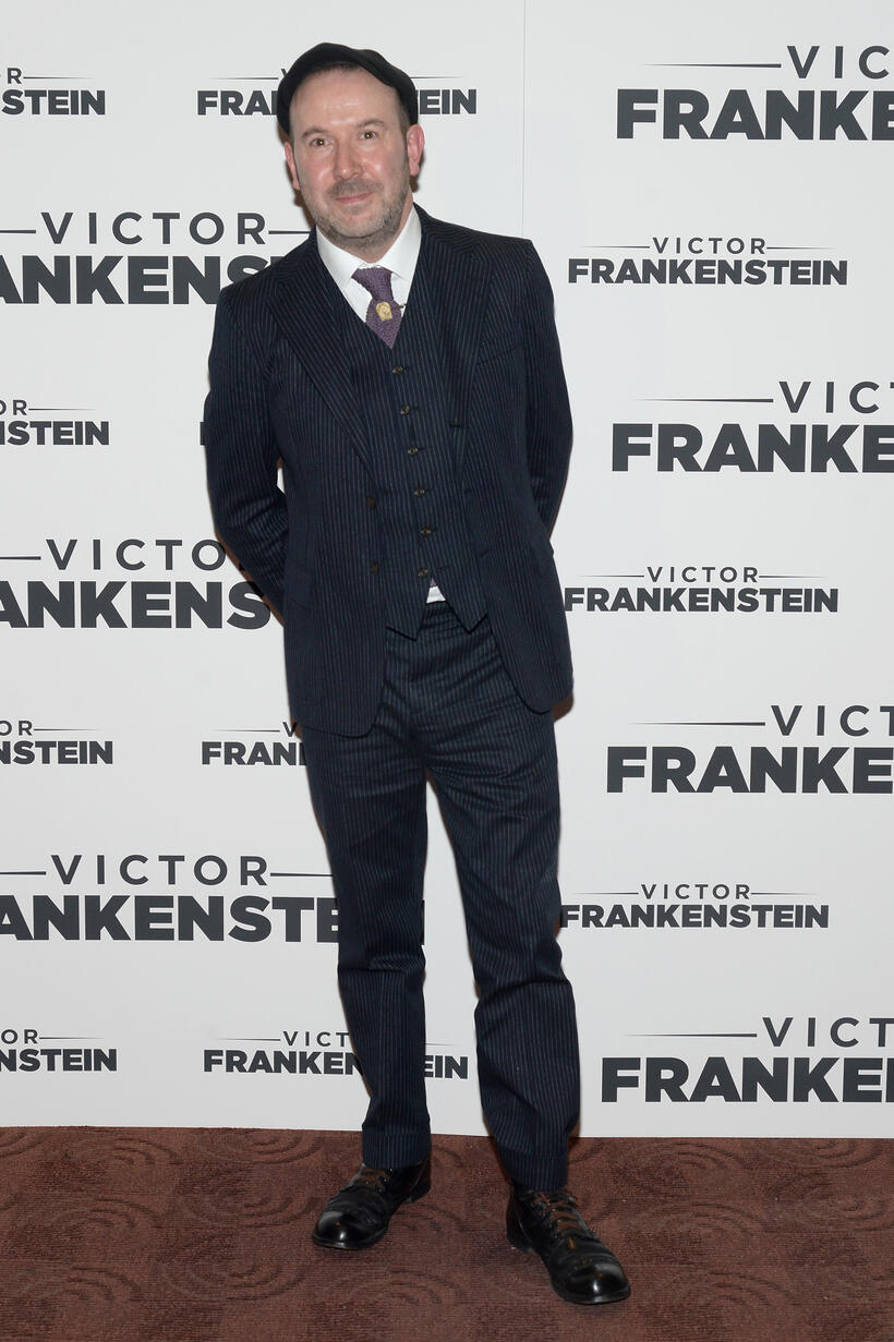 Director Paul McGuigan at the New York premiere of "Victor Frankenstein."