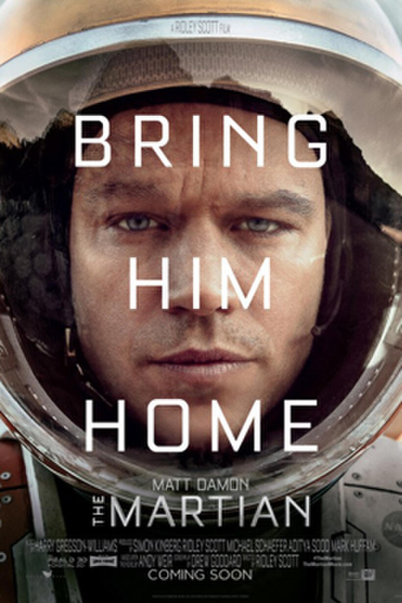Poster art for "The Martian."