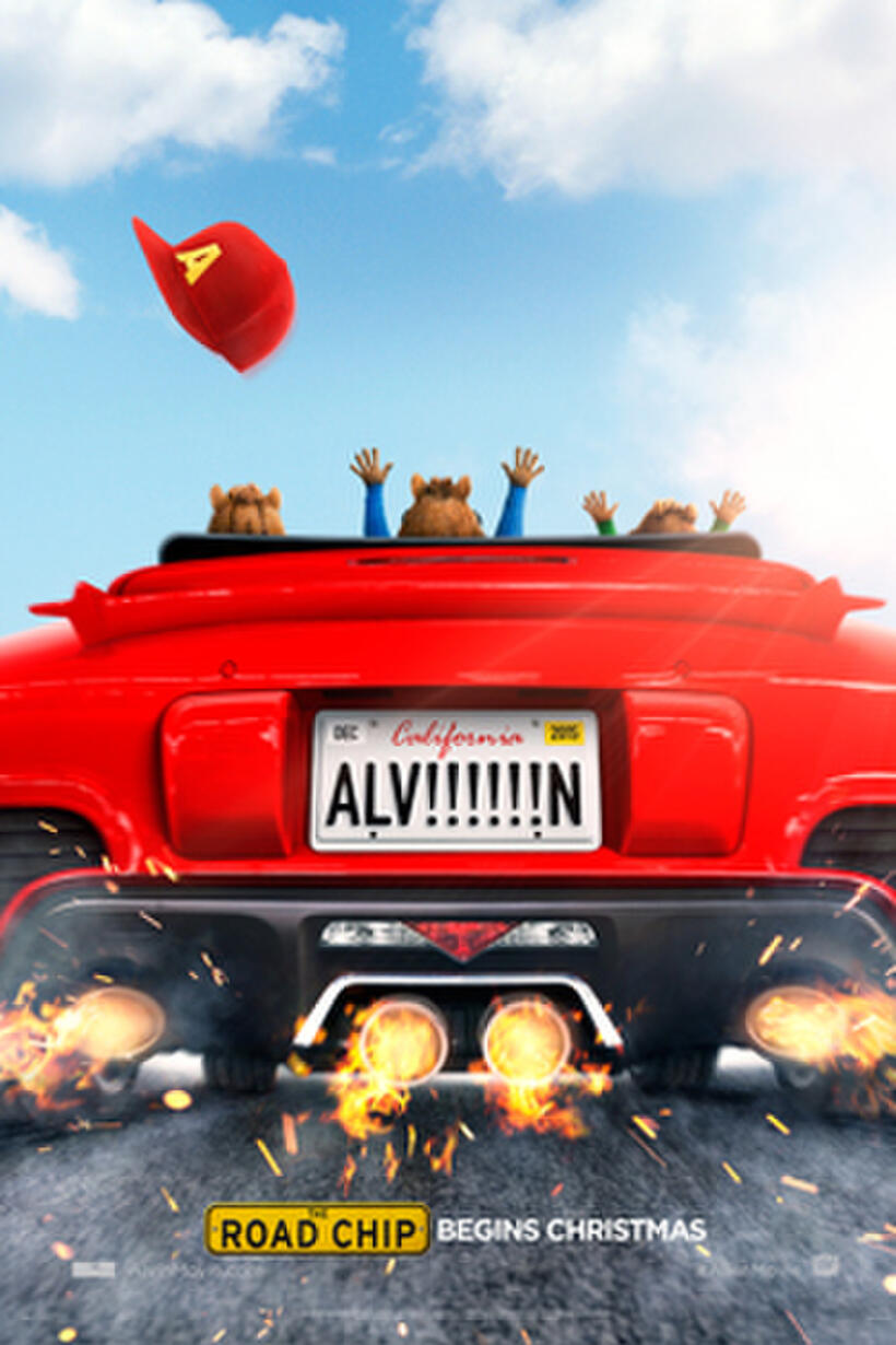 Poster art for "Alvin and the Chipmunks: The Road Chip."