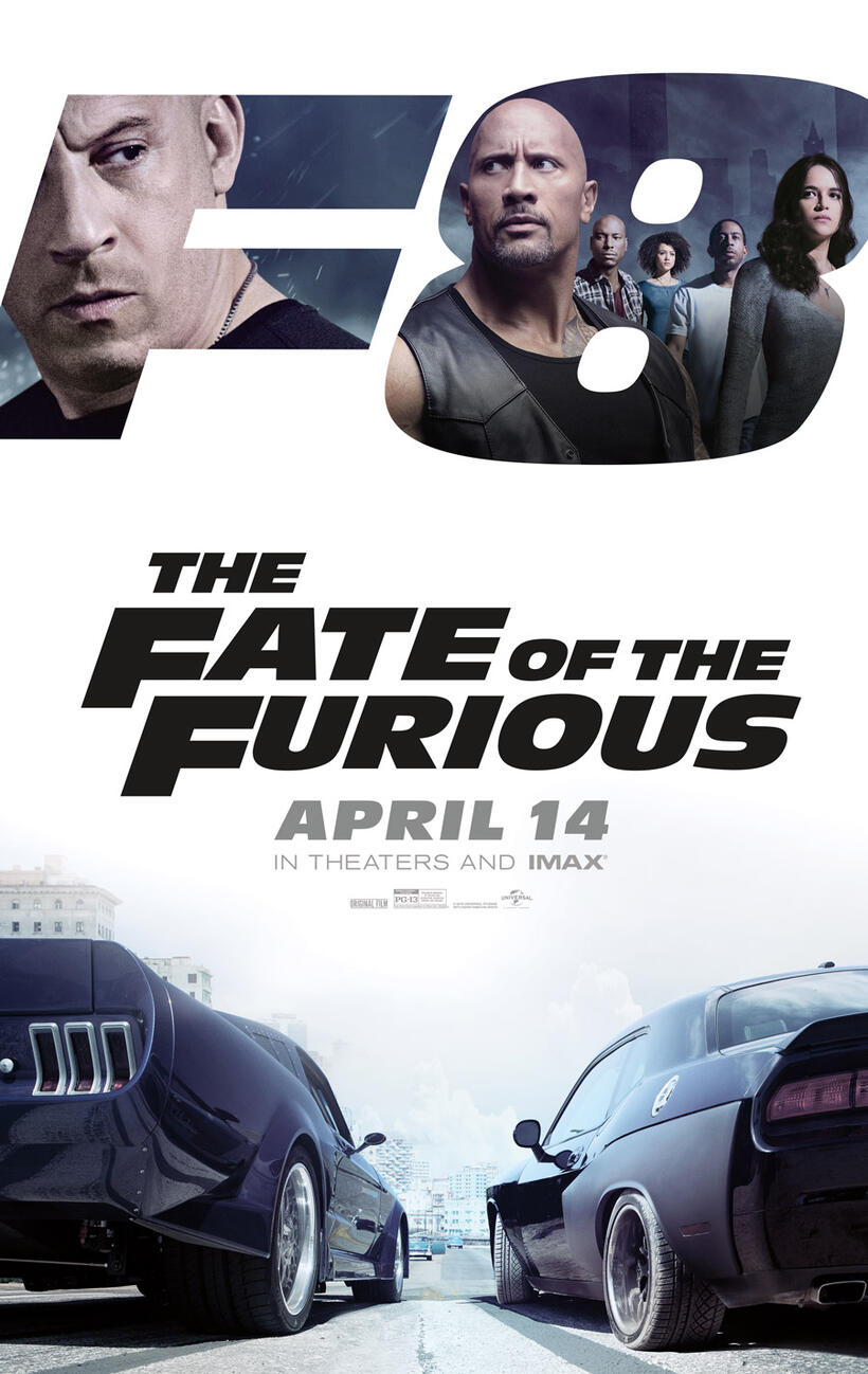 The Fate of the Furious poster art