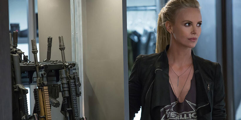 A scene from "The Fate Of The Furious."