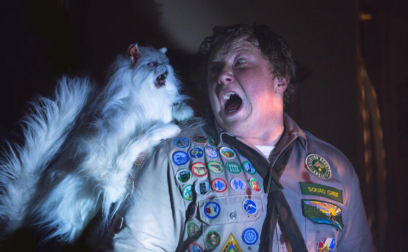Joey Morgan as Augie in "Scouts Guide To The Zombie Apocalypse."