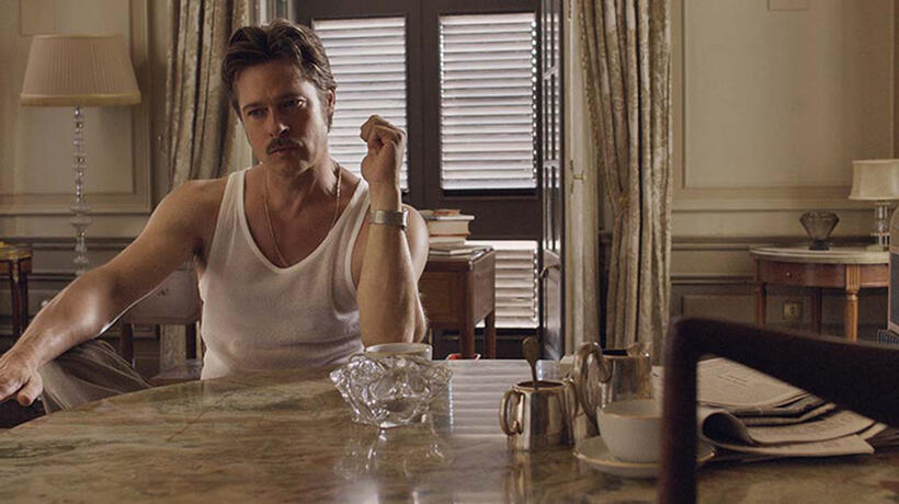 Brad Pitt as Roland in "By The Sea."