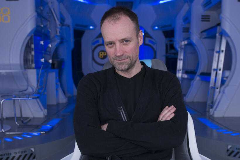 Director David Hewlett of "Debug."