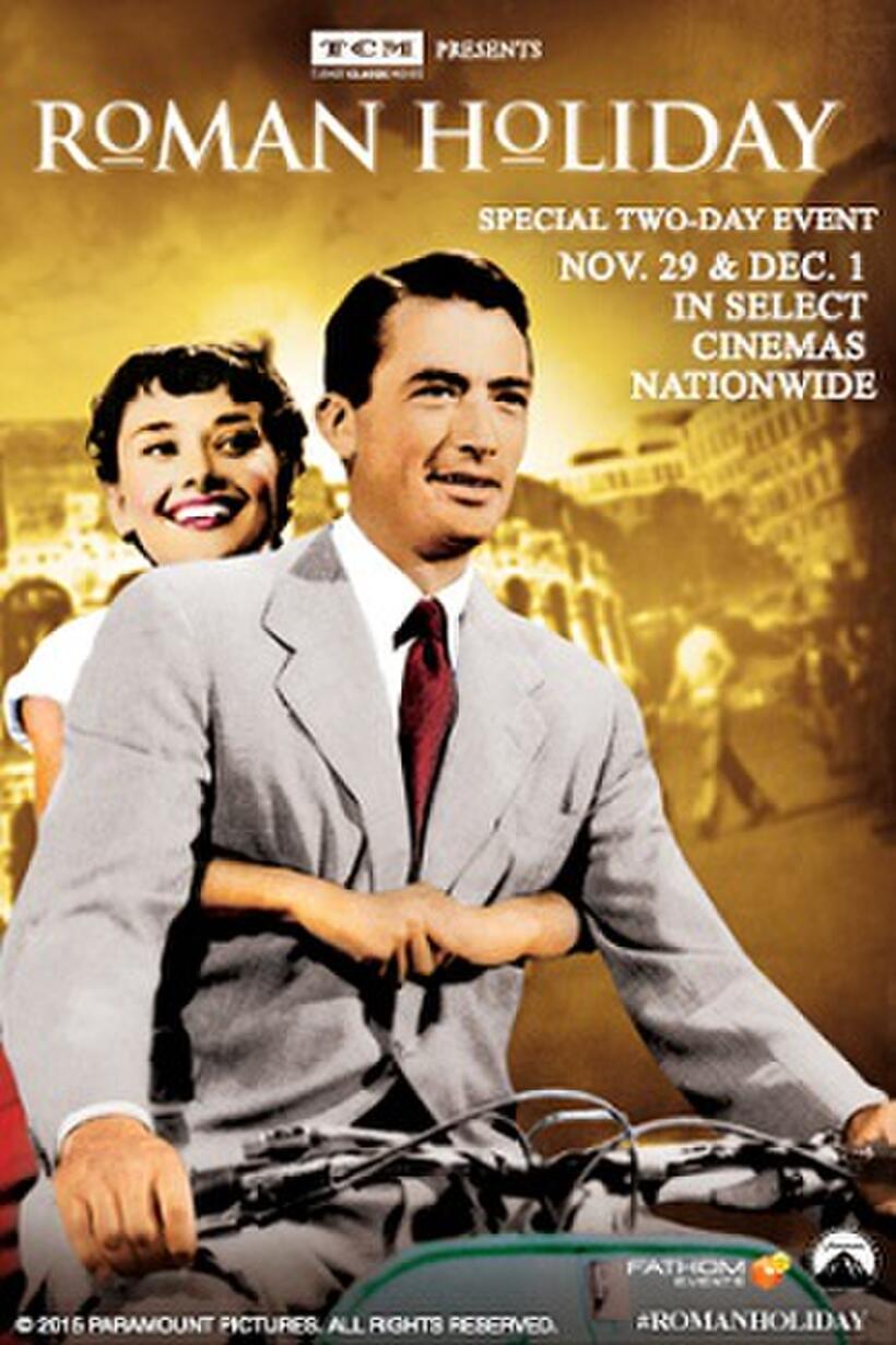 Poster art for "TCM Presents: Roman Holiday."