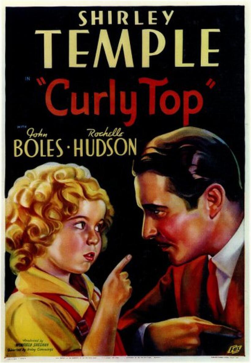 Poster art for "Curly Top."