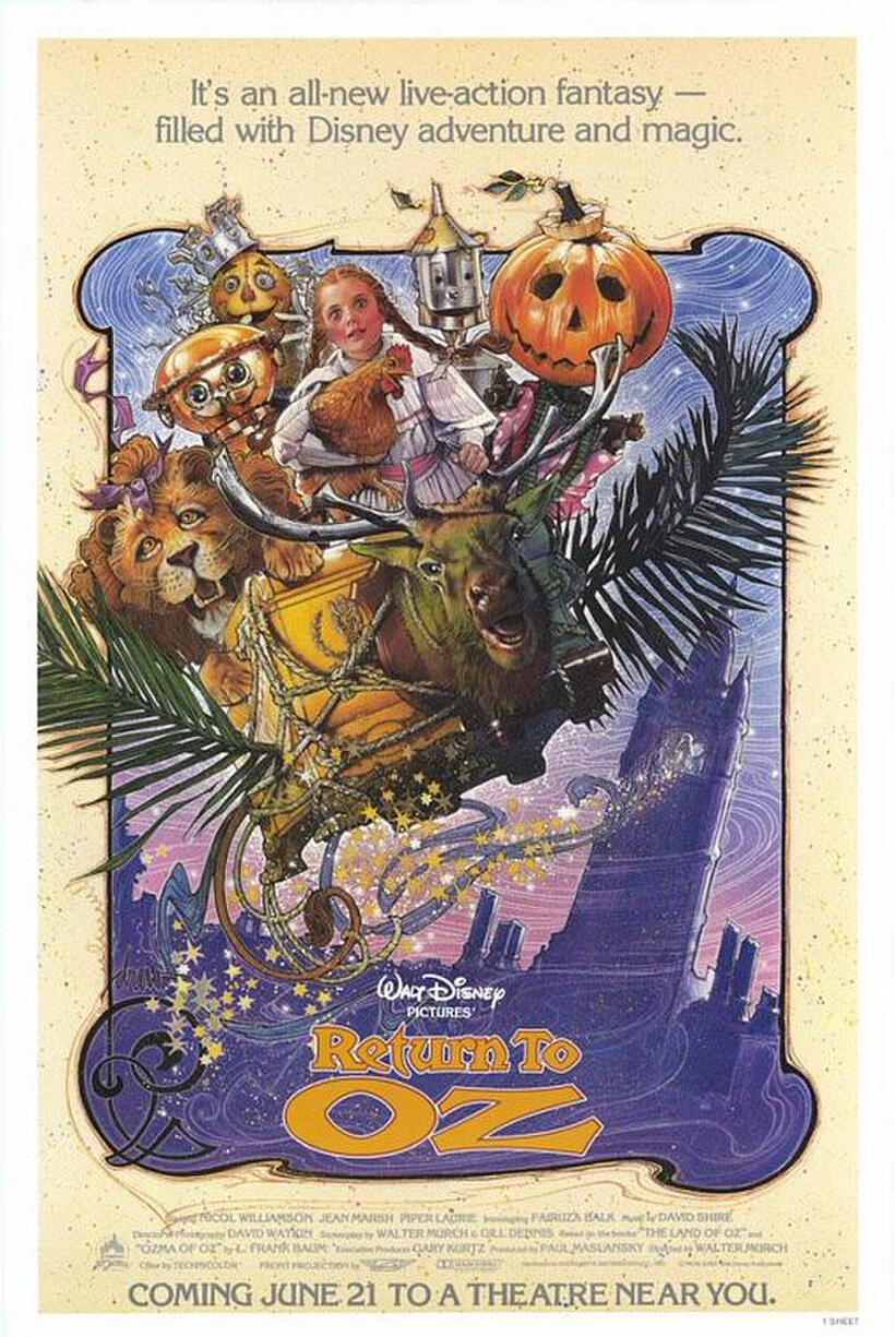 Poster art for "Return to Oz."