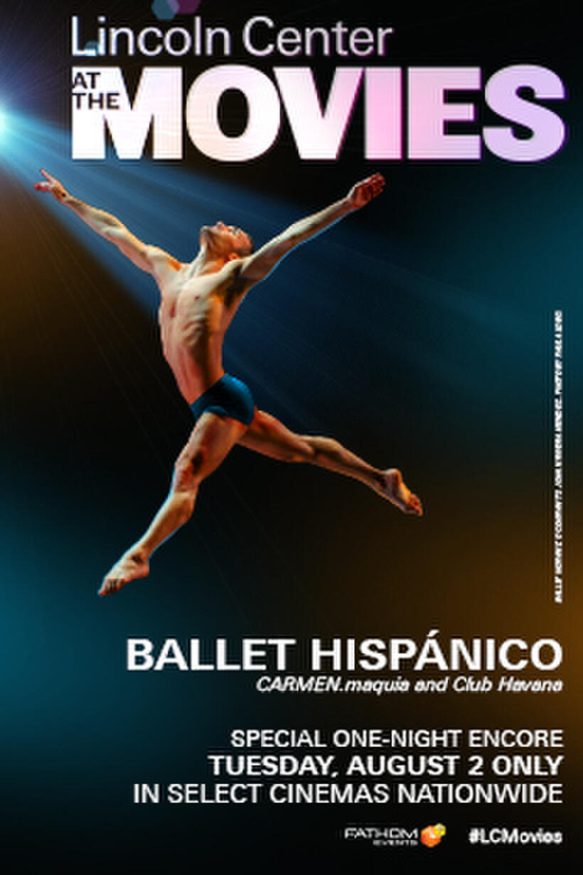 Poster art for "Lincoln Center: Ballet Hispanico feat. Carmen."
