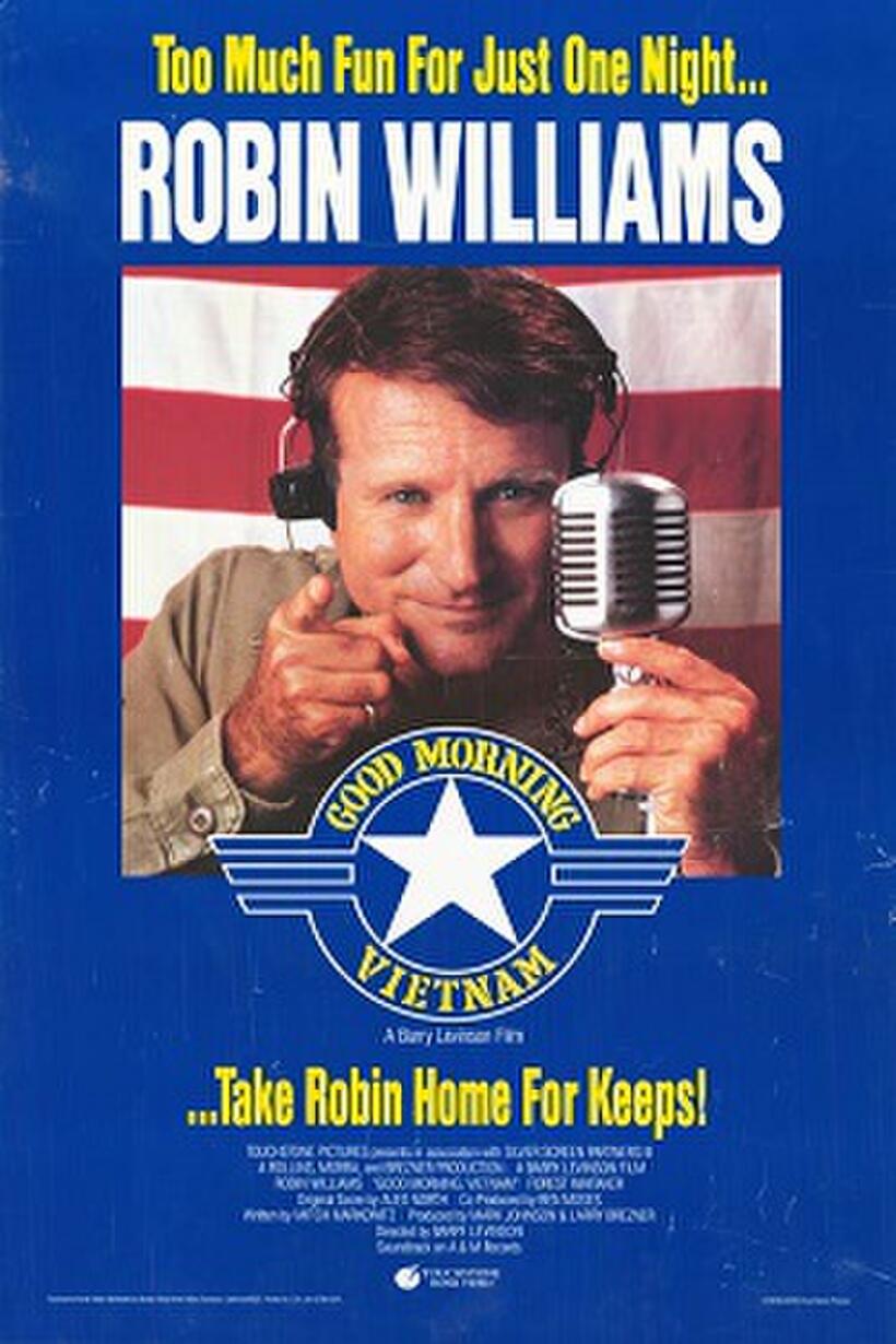 Poster art for "Good Morning Vietnam."