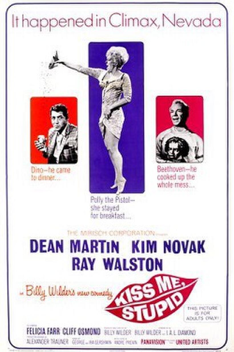 Poster art for "Kiss Me, Stupid."