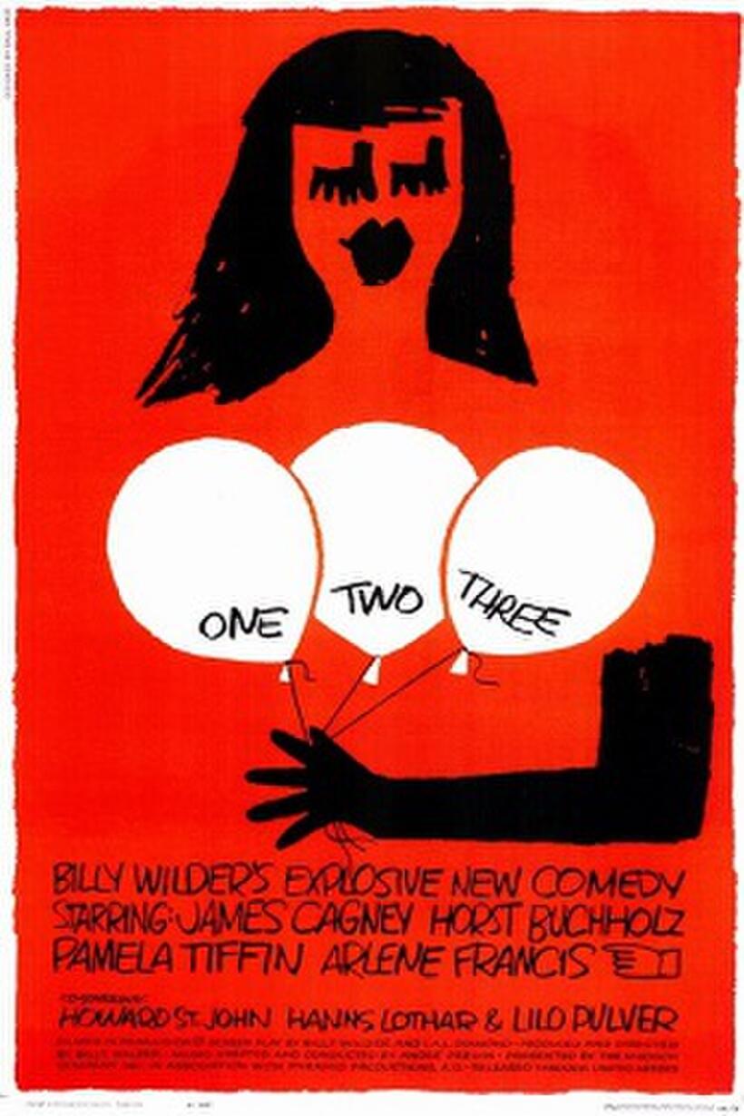 Poster art for "One, Two, Three."