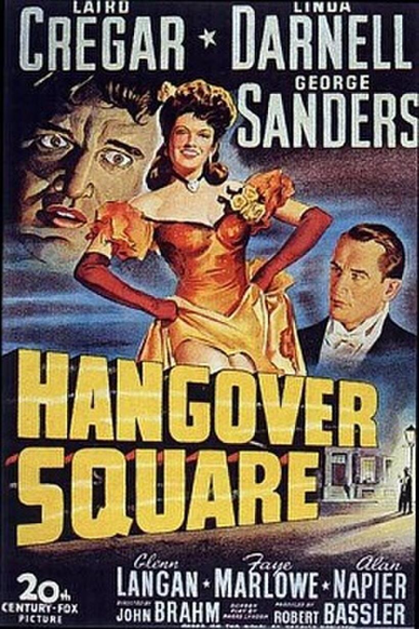 Poster art for "Hangover Square."
