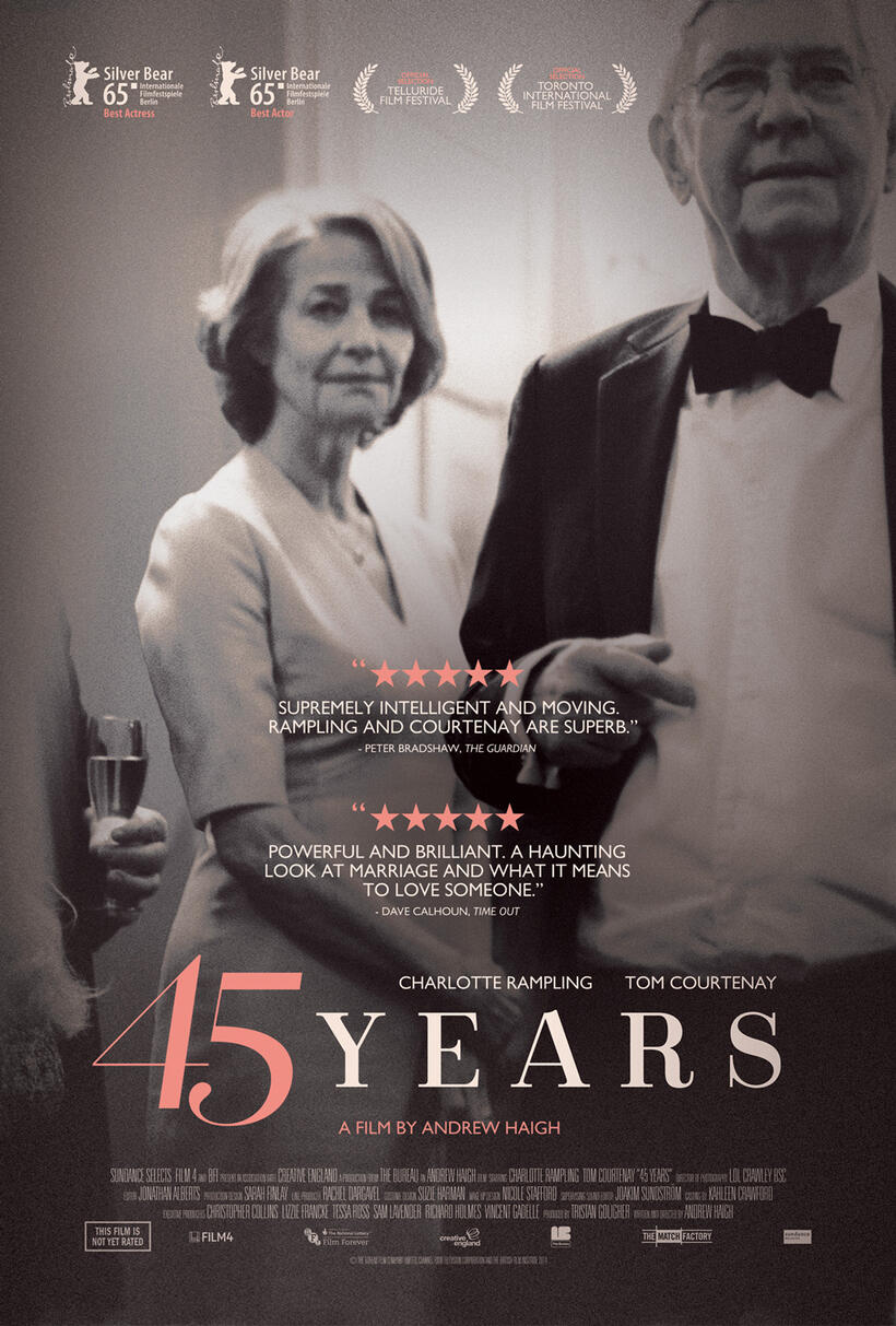 Poster art for "45 Years."