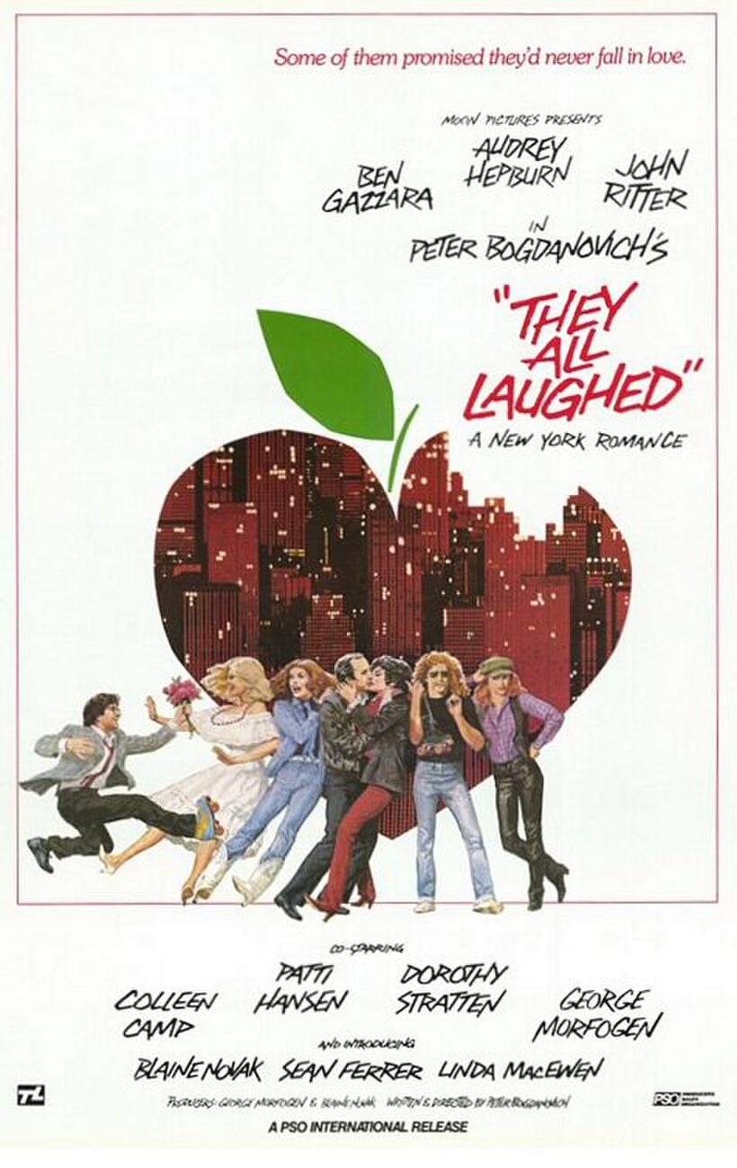 Poster art for "They All Laughed."